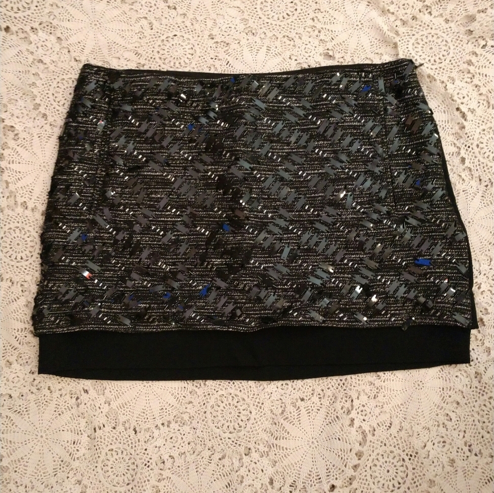 Diane vonFurstenberg Sequined Mini Skirt